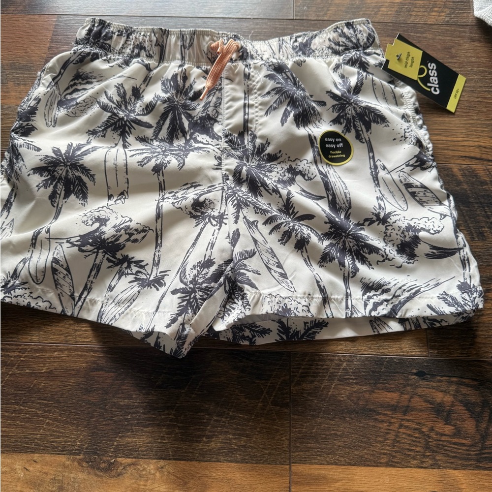 Boys' Swim Trunks with Built in Boxers - art class™ L